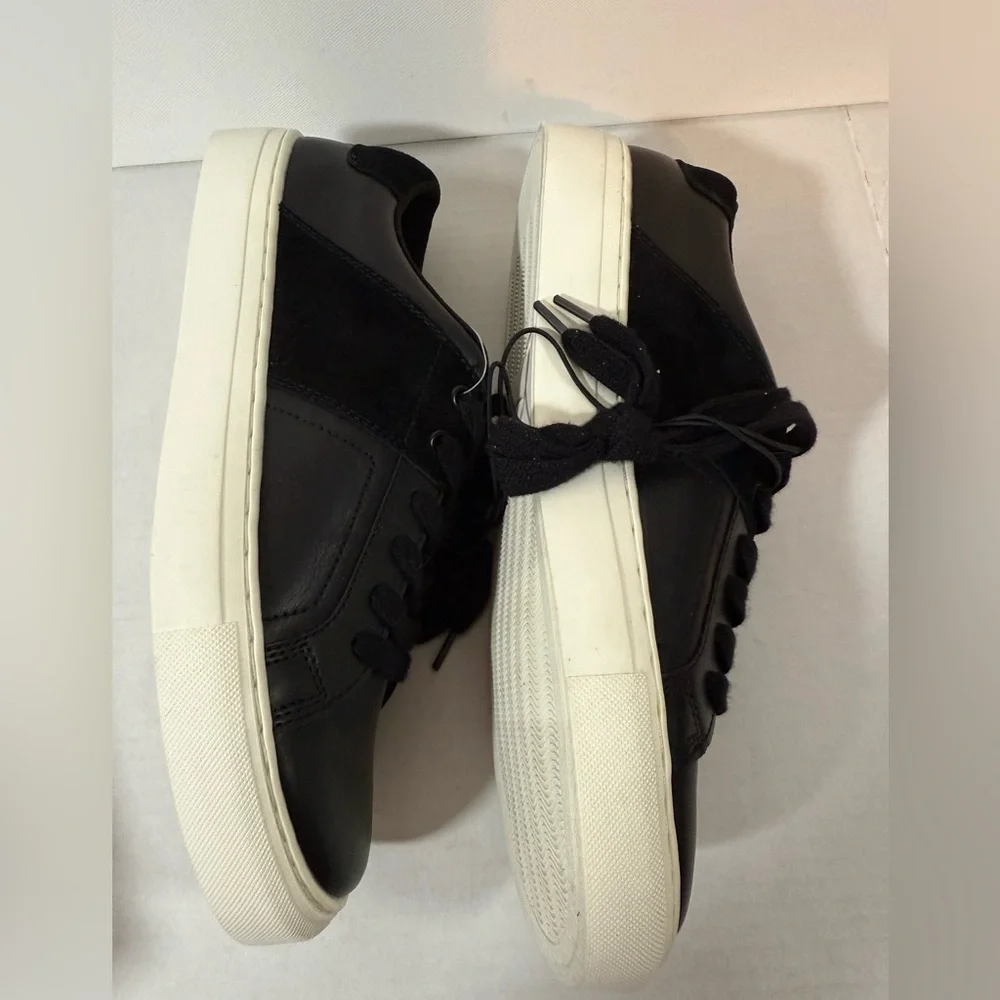 Stylus Men's Saunter Suede Trim Sneakers Black Size 8